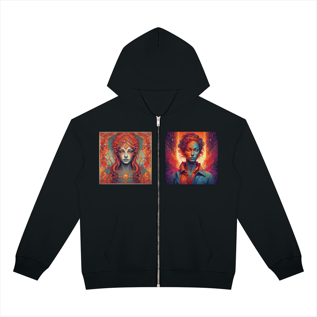 Bullies Unisex Heavyweight Full Zip Hoodie