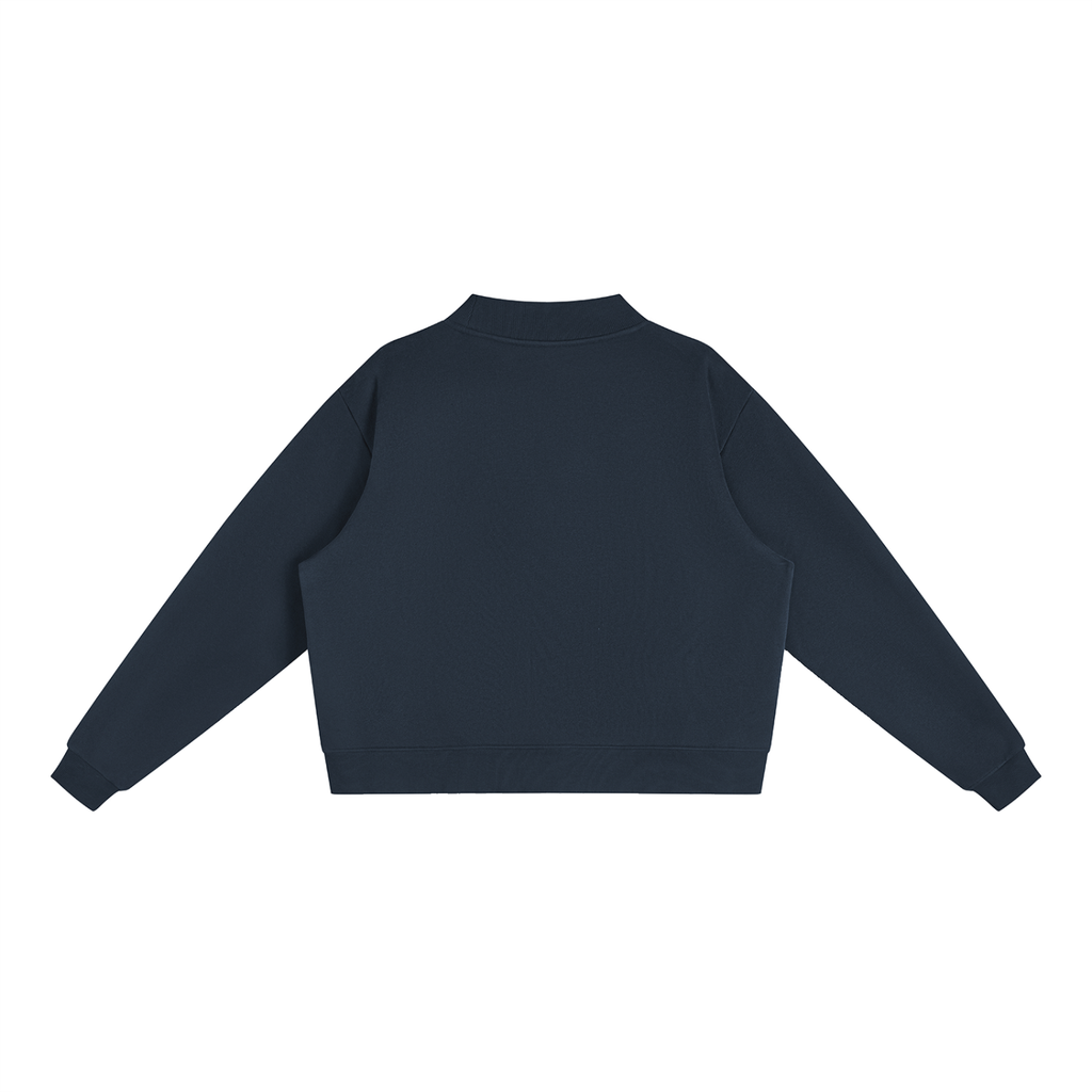 Matt Taylor Troll Show Essential Fleece Mock-Neck Crew Sweatshirt