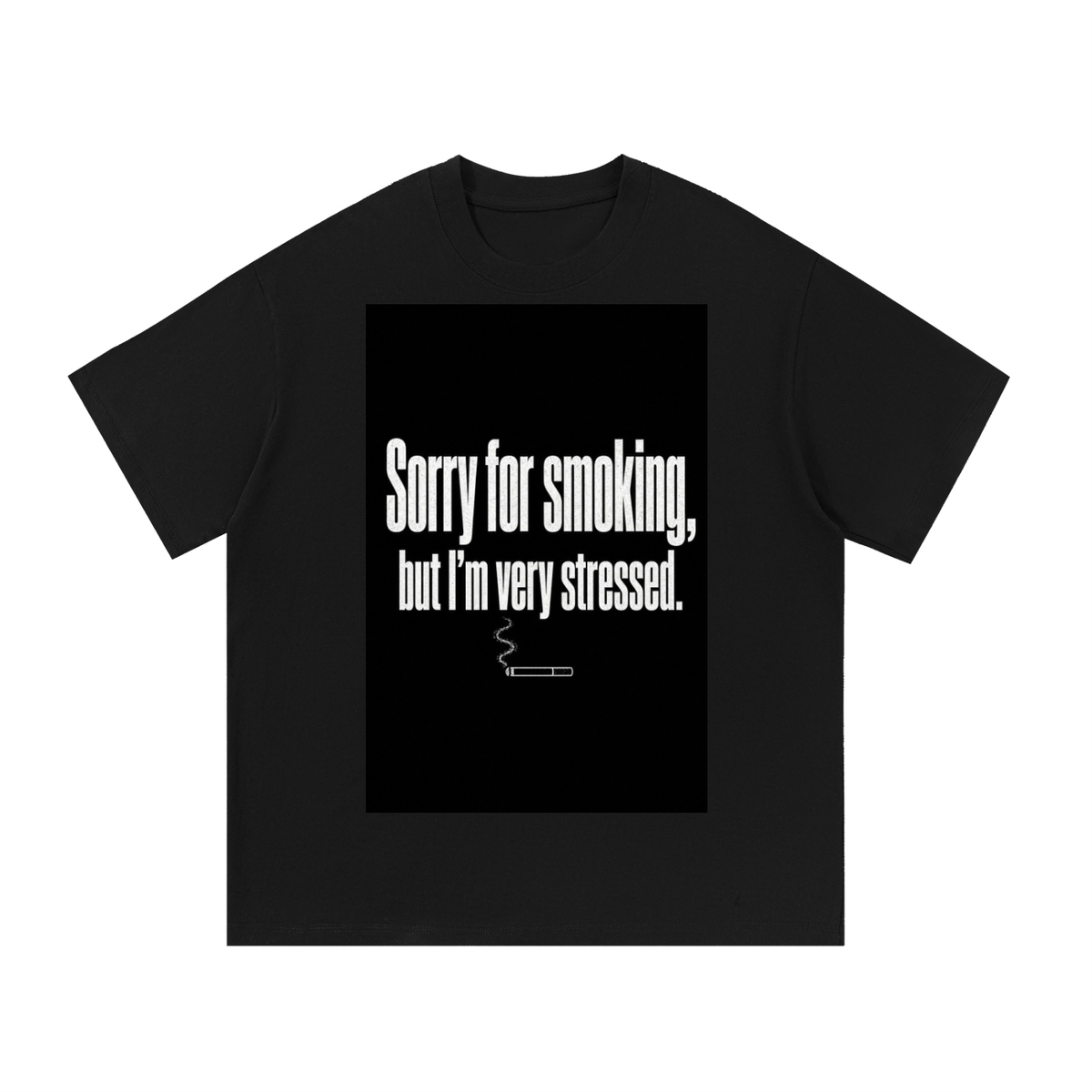 Sorry for Smoking Essential Cotton T-Shirt