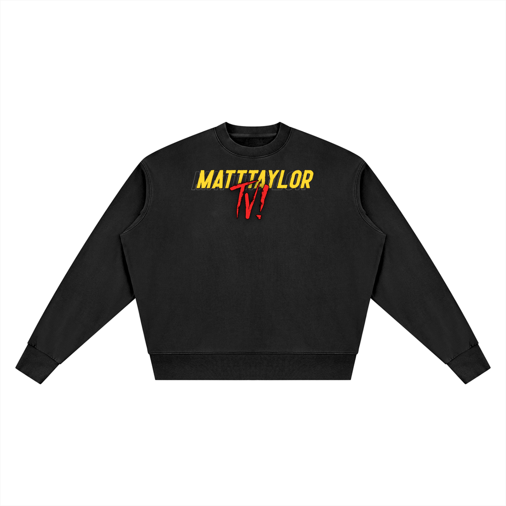 MattTaylorTV! Unisex Vintage Wash Crewneck Sweatshirt