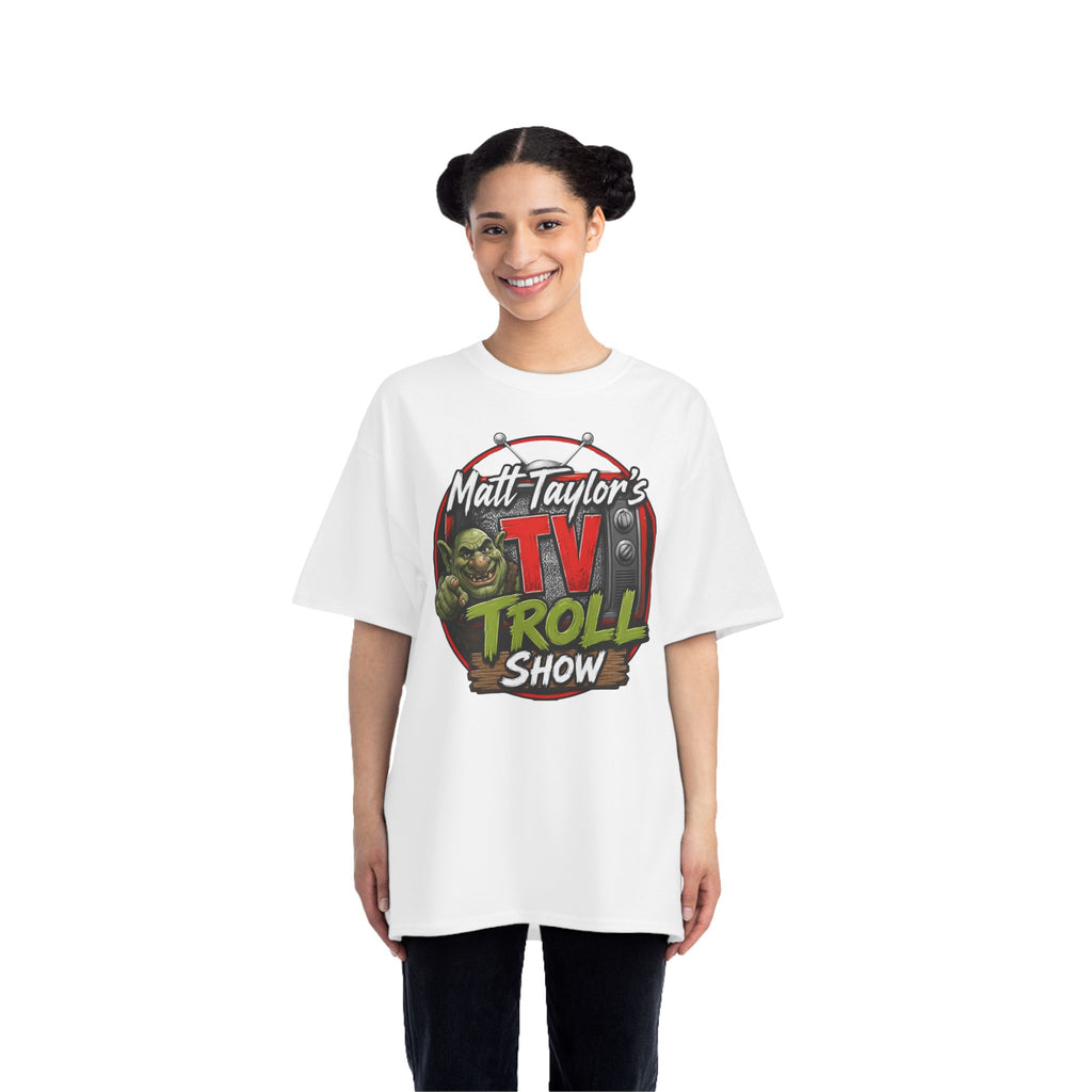 TV Troll Show T-Shirt — "Matt Taylor's TV Troll Show" Retro Logo Tee