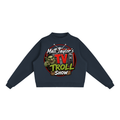 Matt Taylor Troll Show Essential Fleece Mock-Neck Crew Sweatshirt