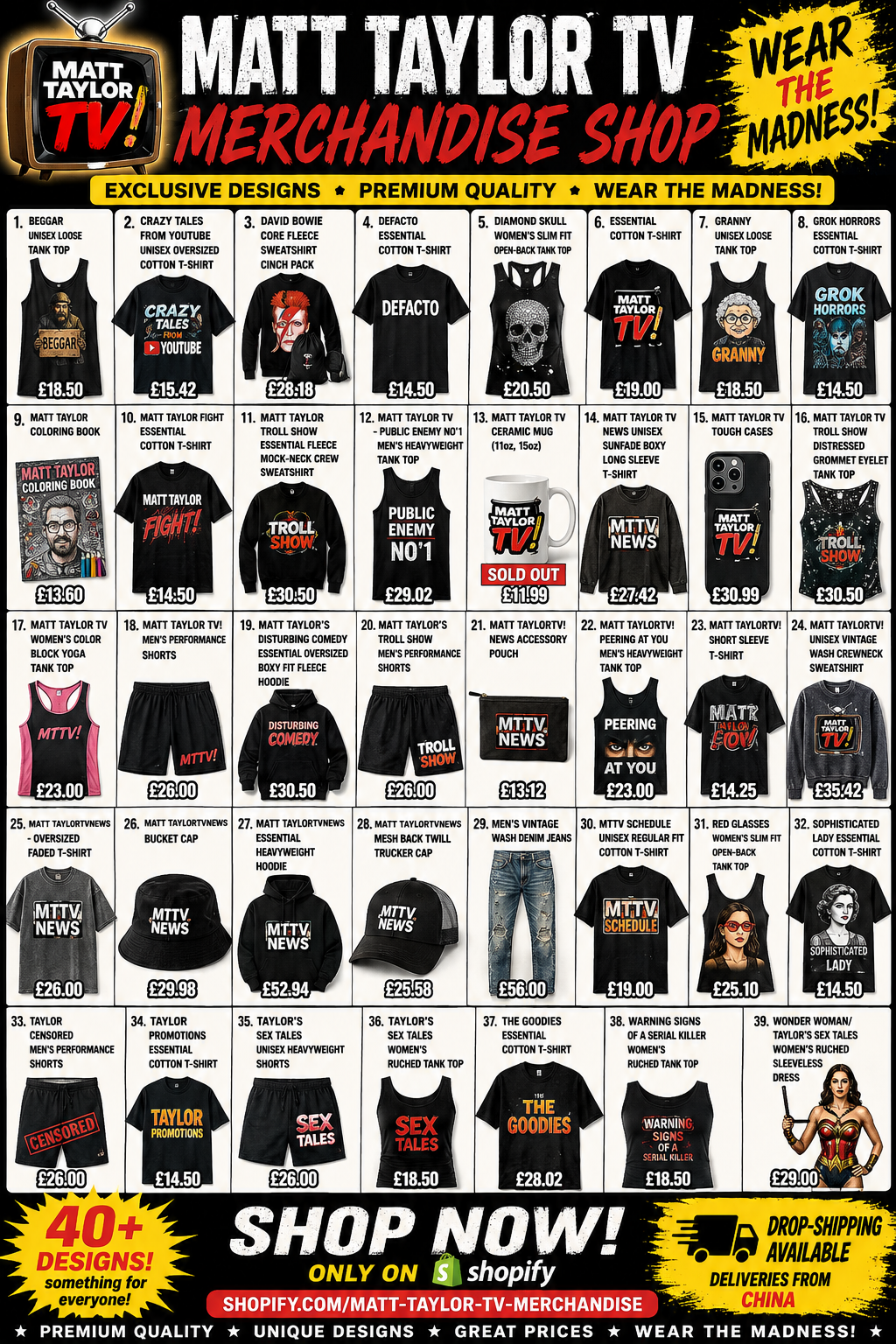WEAR THE MADNESS