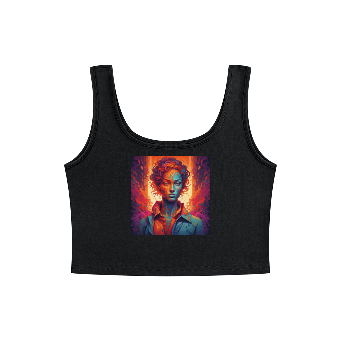 She's a Bully Women's Cropped Tank Top